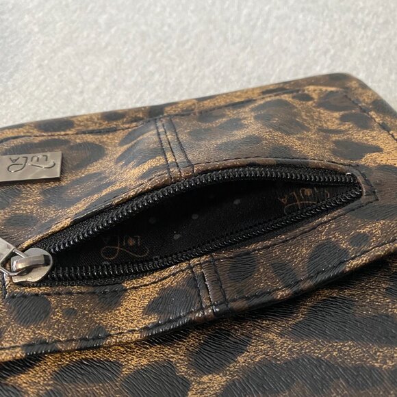 Lula Faux Leather Leopard Print Crossbody Bag - Picture 11 of 16